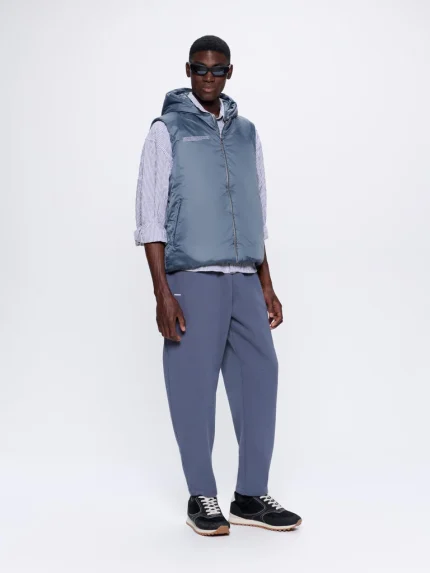 Mens DNA Flower-Warmth Gilet - Atmosphere Grey