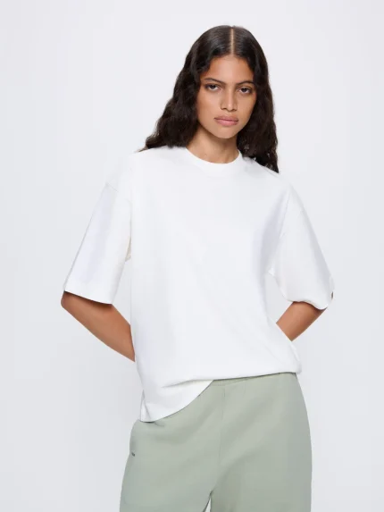 Womens DNA Oversized T-Shirt - Off-White