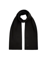 Recycled Cashmere Scarf - Black