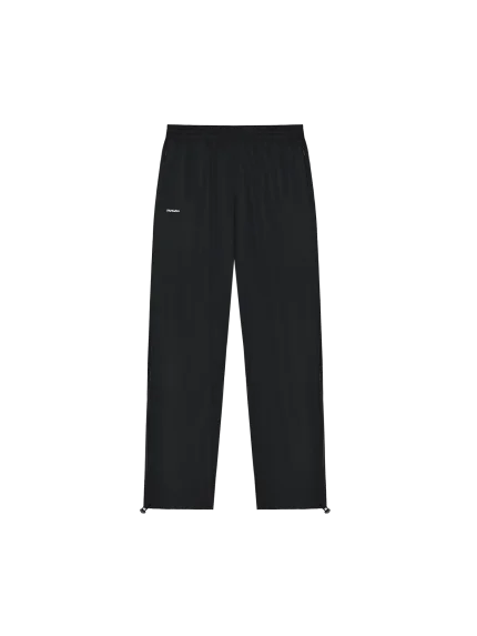 MENS DNA RECYCLED NYLON TRACK PANTS - BLACK