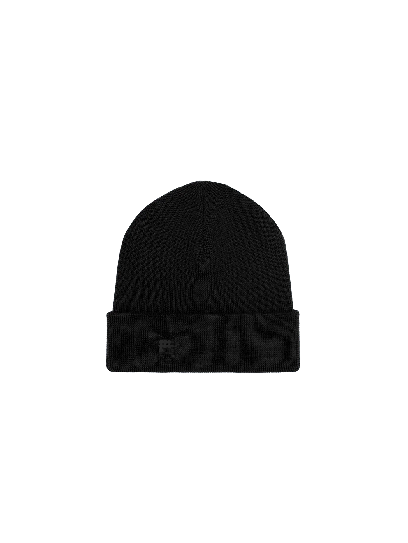 Regenerative Merino Wool Beanie - Black
