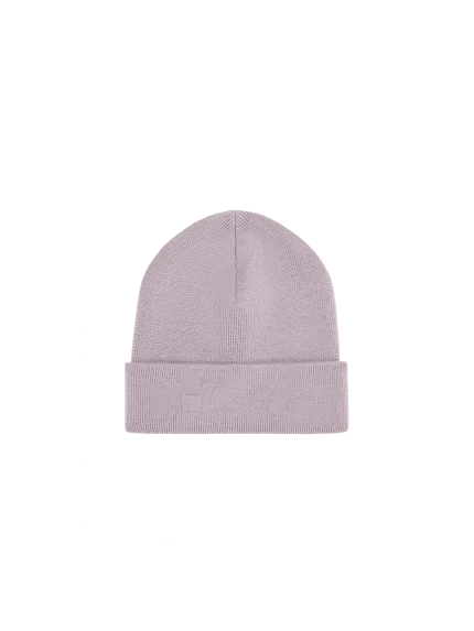 Regenerative Merino Wool Beanie - Raisin Purple
