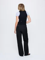 WOMENS DNA STRAIGHT LEG TROUSERS - BLACK