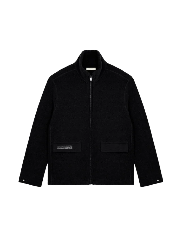 Womens DNA Utility Wool Jacket - Black