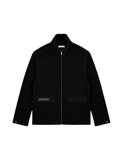 Mens DNA Utility Wool Jacket - Black