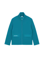 Womens DNA Utility Wool Jacket - Scarab Teal