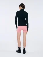 Womens 99% Bio-Based Compressive Shorts - Dewy Rose