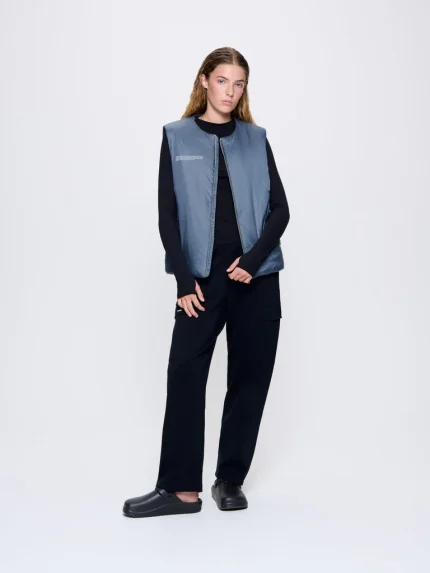 Womens DNA Flower-Warmth Gilet - Atmosphere Grey