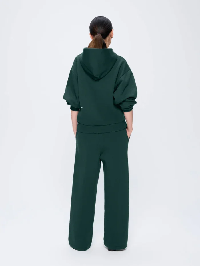 Womens 365 Heavyweight Straight Leg Track Pants - Foliage Green