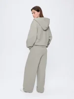 Womens 365 Heavyweight Straight Leg Track Pants - Stone