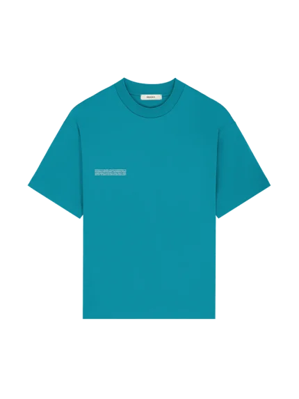 MENS INTERLOCK OVERSIZED T-SHIRT - MALACHITE GREEN