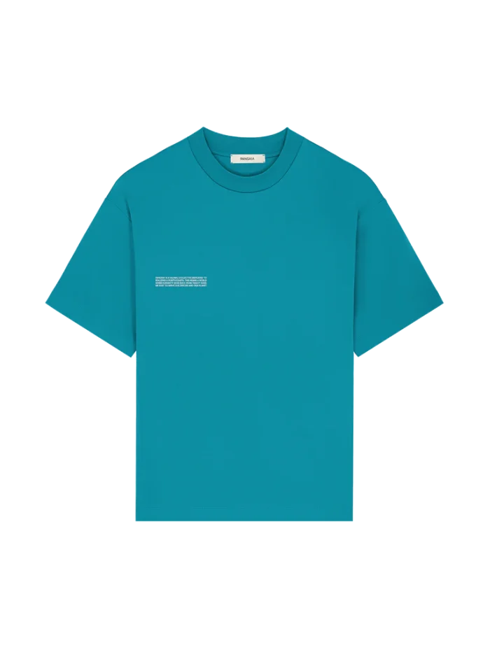 MENS INTERLOCK OVERSIZED T-SHIRT - MALACHITE GREEN