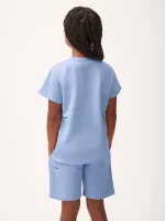 KIDS' 365 MIDWEIGHT T-SHIRT - SODALITE BLUE