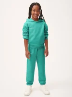 KIDS' 365 MIDWEIGHT TRACK PANTS - MALACHITE GREEN