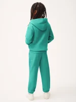 KIDS' 365 MIDWEIGHT TRACK PANTS - MALACHITE GREEN