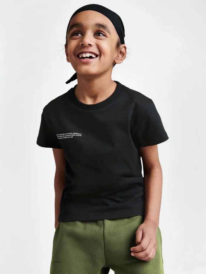 KIDS' 365 MIDWEIGHT T-SHIRT - BLACK