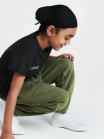 KIDS' 365 MIDWEIGHT T-SHIRT - BLACK