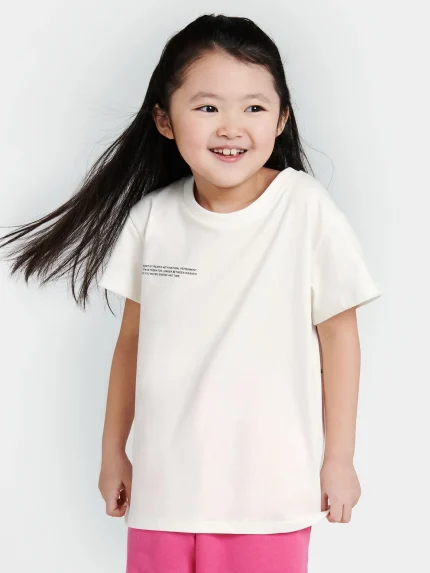 KIDS' 365 MIDWEIGHT T-SHIRT - OFF-WHITE