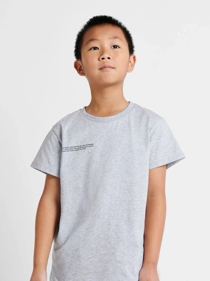 KIDS' 365 MIDWEIGHT T-SHIRT - GREY-MARL