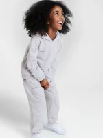 KIDS' 365 MIDWEIGHT TRACK PANTS - GREY MARL