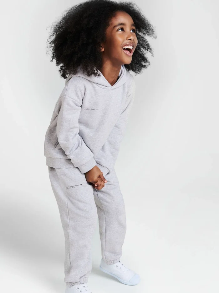 KIDS' 365 MIDWEIGHT TRACK PANTS - GREY MARL
