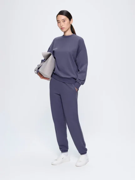Womens 365 Midweight Track Pants - Slate Blue