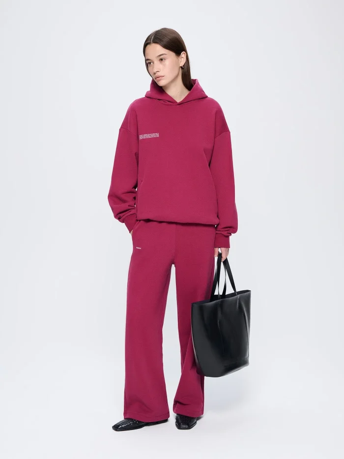WOMENS 365 MIDWEIGHT HOODIE - MILKYWAY MAROON