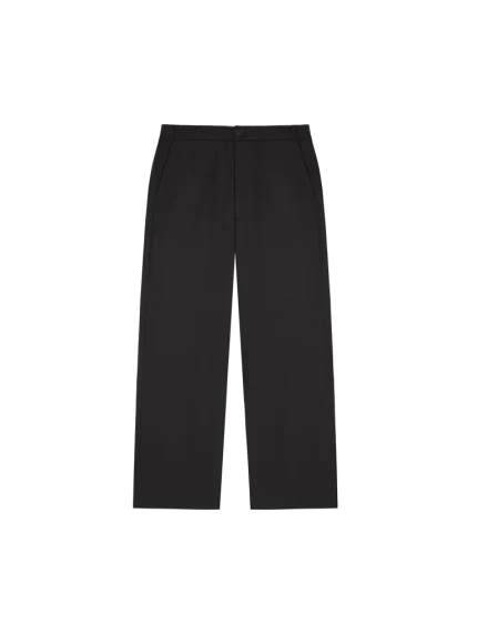 MENS INTERLOCK TROUSER - BLACK
