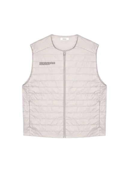 Mens Flower-Warmth Lite Gilet - Wheat Beige