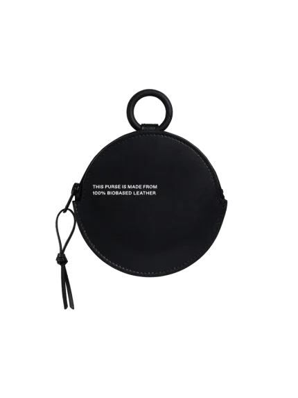 Biobased Circle Wallet - Black