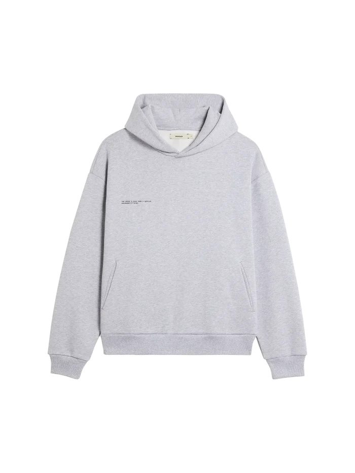 Womens 365 Heavyweight Hoodie - Grey Marl