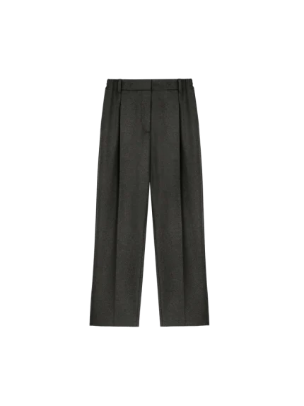 MENS RECYCLED WOOL TROUSERS - MERCURY GREY