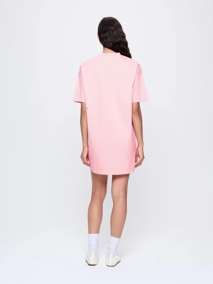 Womens Interlock T-Shirt Dress - Sakura Pink