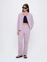 WOMENS DNA UTILITY TROUSERS - RAISIN PURPLE