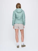 Womens Flower-Warmth Lite Jacket - Sage Green