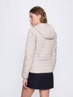 Womens Flower-Warmth Lite Jacket - Wheat Beige