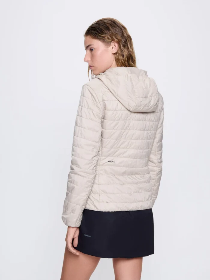 Womens Flower-Warmth Lite Jacket - Wheat Beige