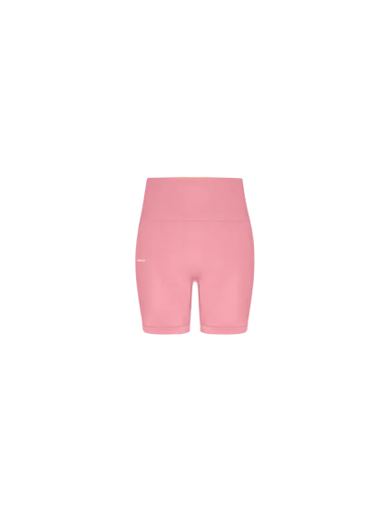 Womens 99% Bio-Based Compressive Shorts - Dewy Rose