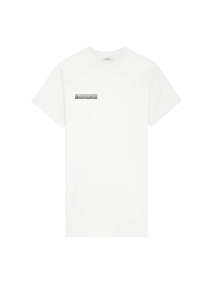 Womens Interlock T-Shirt Dress - Off-White