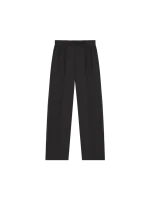 WOMENS INTERLOCK TROUSERS - BLACK