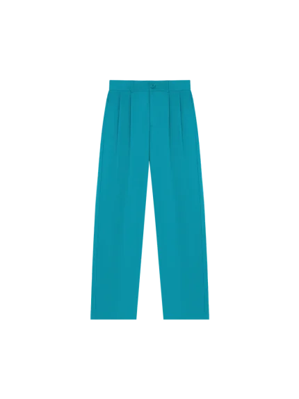 WOMENS INTERLOCK TROUSERS - MALACHITE GREEN