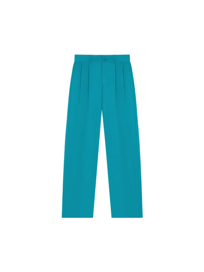 WOMENS INTERLOCK TROUSERS - MALACHITE GREEN