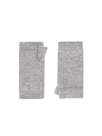 Cashmere Wrist Warmer—grey marl