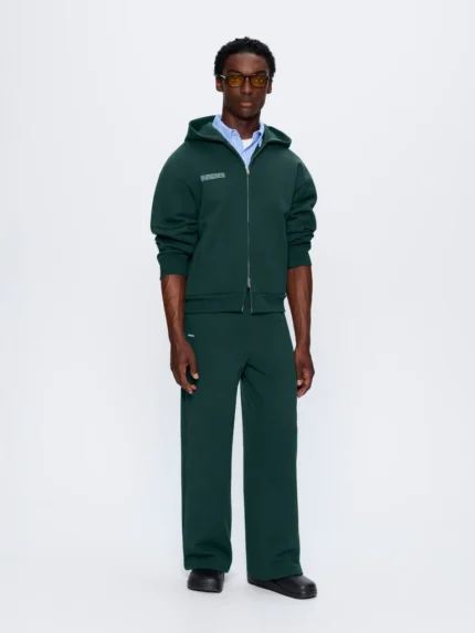 Mens 365 Heavyweight Straight Leg Track Pants—Foliage Green