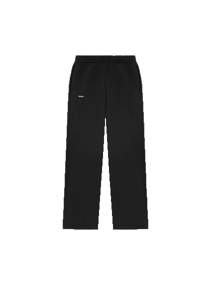 Womens 365 Heavyweight Straight Leg Track Pants - Black