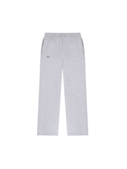 Womens 365 Heavyweight Straight Leg Track Pants - Grey Marl