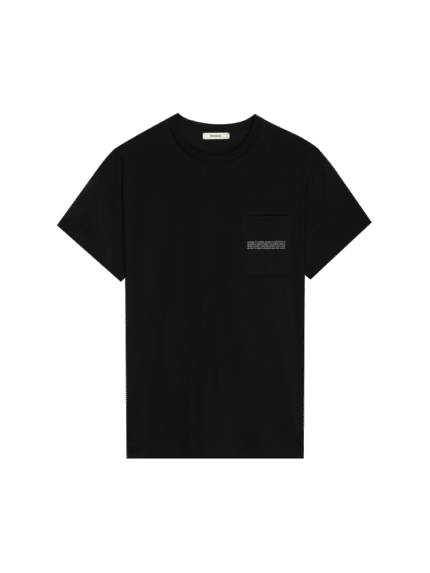 Womens 365 Lightweight Pocket T-Shirt - Black